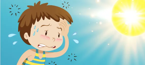 Cómo manejar golpes de calor